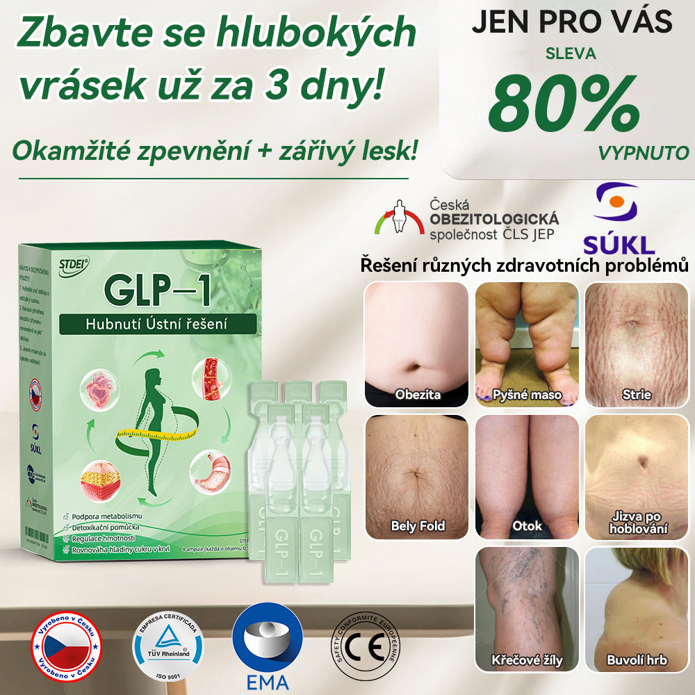 🌼🌳FNUSAD Doporuěené |Oficiální obchod | 𝑆𝑇𝐷™ 𝐺𝐿𝑃-1 𝐻𝑢𝑏𝑛𝑢𝑡í Ú𝑠𝑡𝑛í ř𝑒š𝑒𝑛í - 👨⚕️ Obezita, kardiovaskulární onemocnění, cukrovka, spánková apnoe, problémy s klouby a další