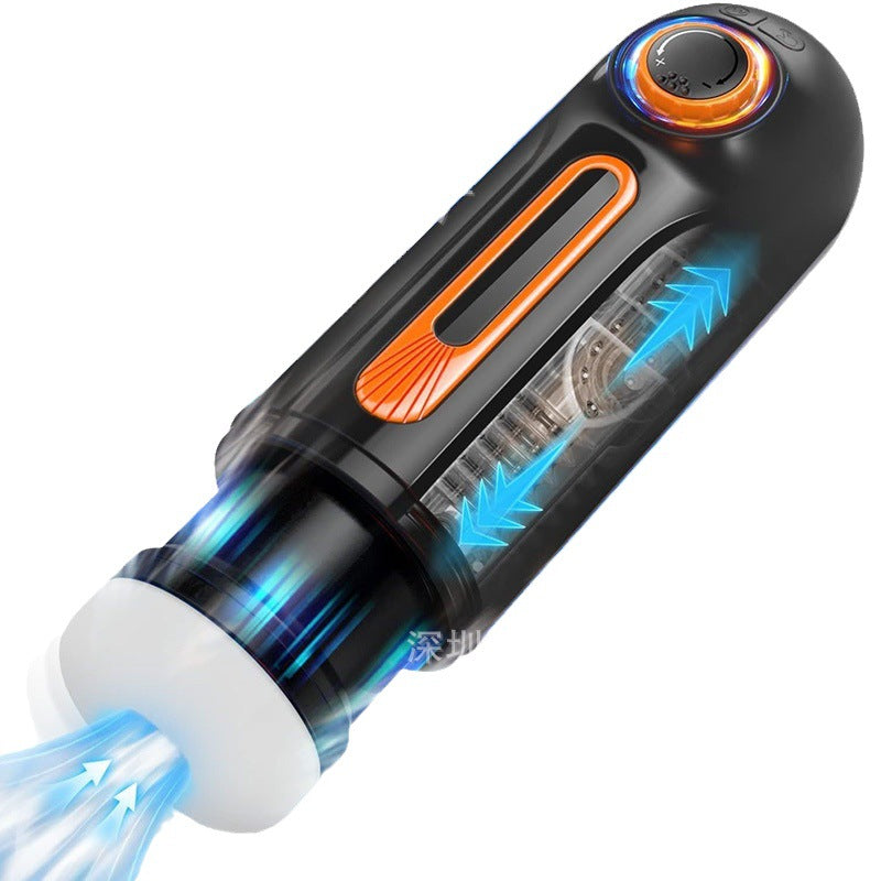 🎁🔥2025 Legújabb Dögös Stílus Alacsony Áron 💥💥- Pénisz Edző Automata Push-Pull Gép😍🎀(Bizalmas Szállítás !!!)